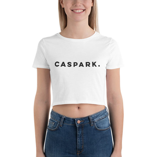 CasPark Crop T-Shirt White